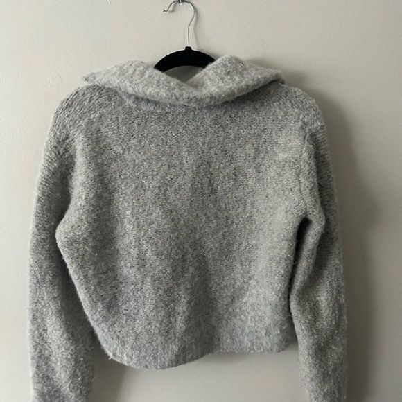 Wilfred Free Gwyneth sweater zip wool alpaca sz xs - Picture 6 of 6
